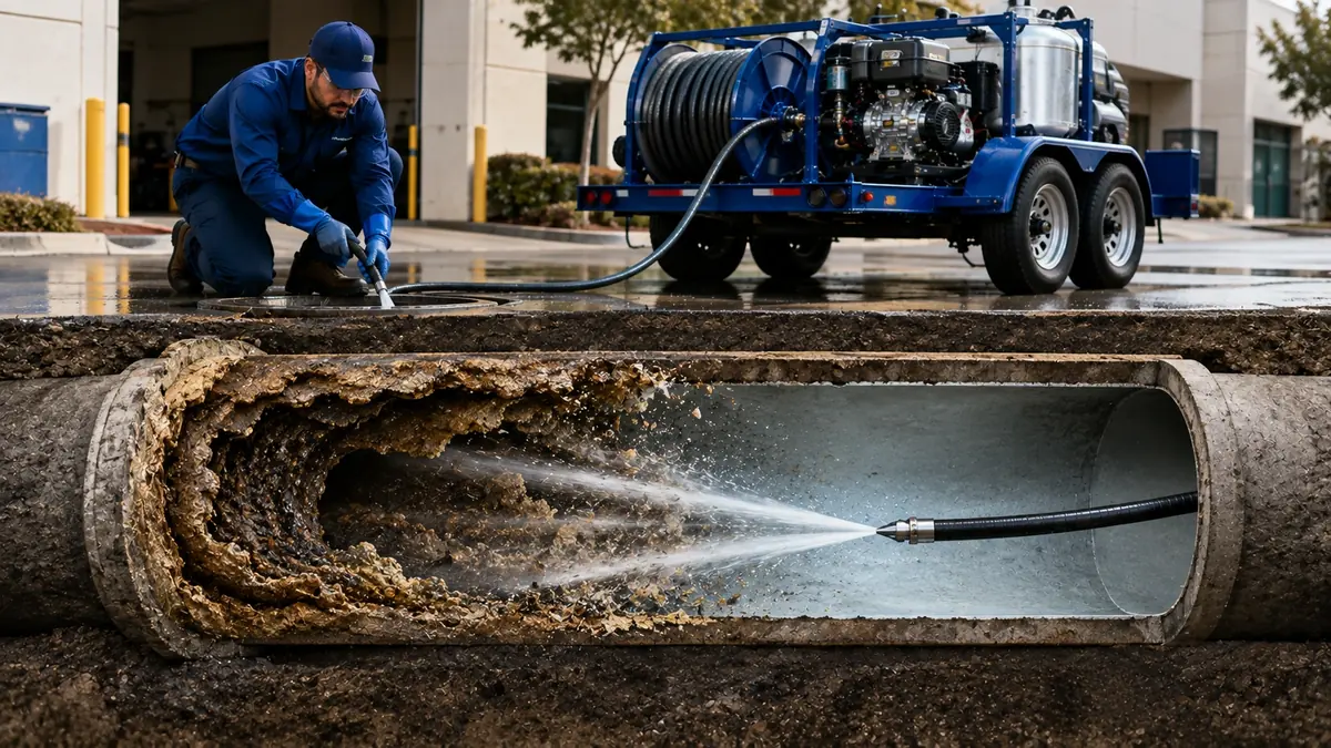 Sewer Pipe Descaling in Keene